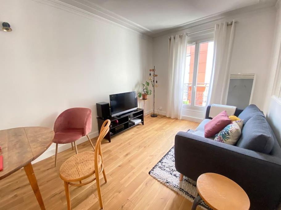 Logement Entier - Appartement Cosy De 2 Pieces Paris Eksteriør bilde